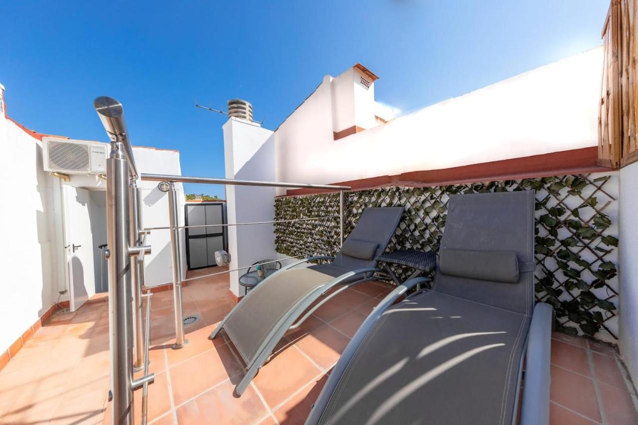Apartamento Private Rooftop & Elegant Studio - Center By Rems Málaga Exterior foto