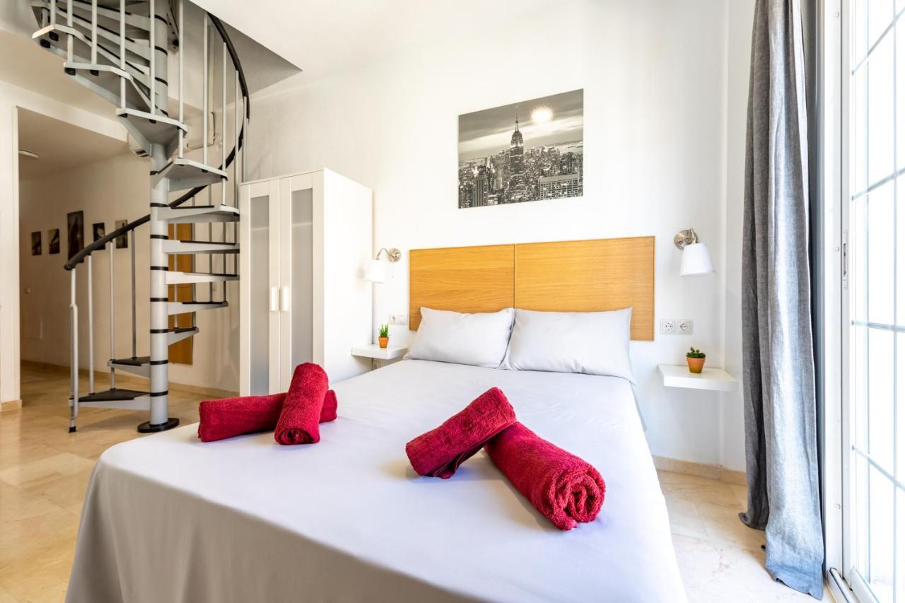 Apartamento Private Rooftop & Elegant Studio - Center By Rems Málaga Exterior foto