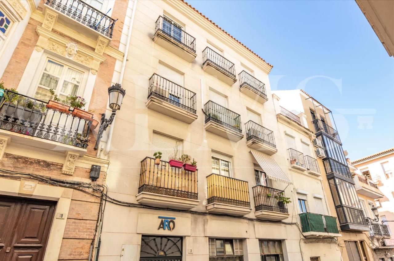 Apartamento Private Rooftop & Elegant Studio - Center By Rems Málaga Exterior foto